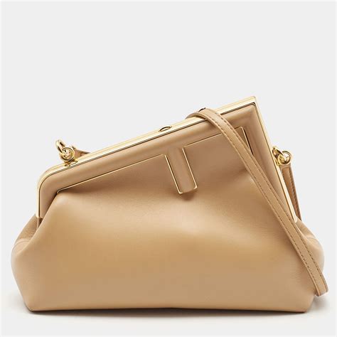 fendi small first bag|Fendi first small beige.